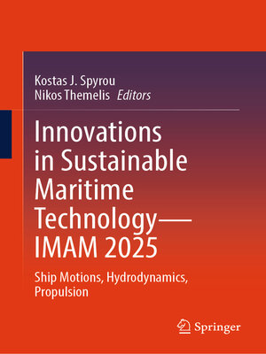 cover image of Innovations in Sustainable Maritime Technology—IMAM 2025